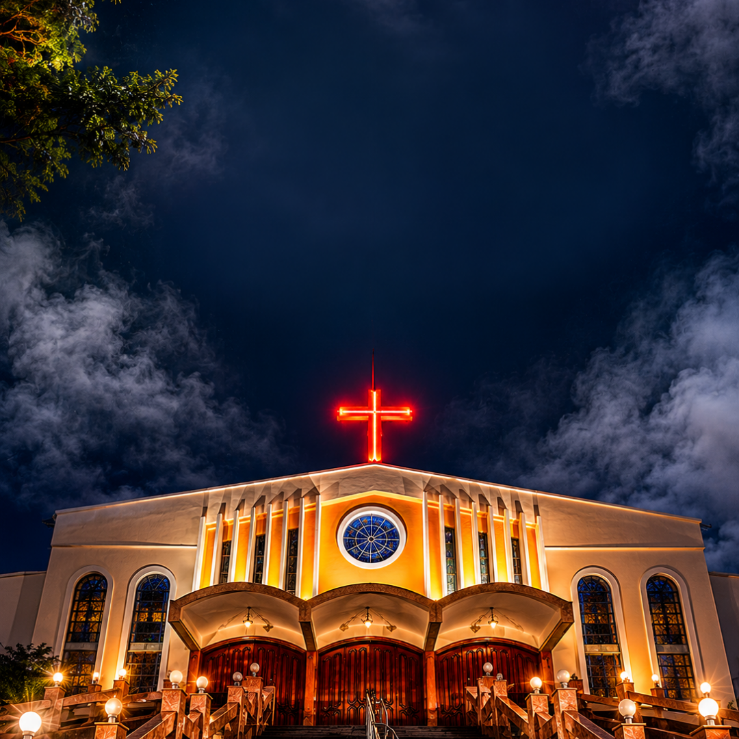 Fachada da Igreja Matriz São Luiz Gonzaga