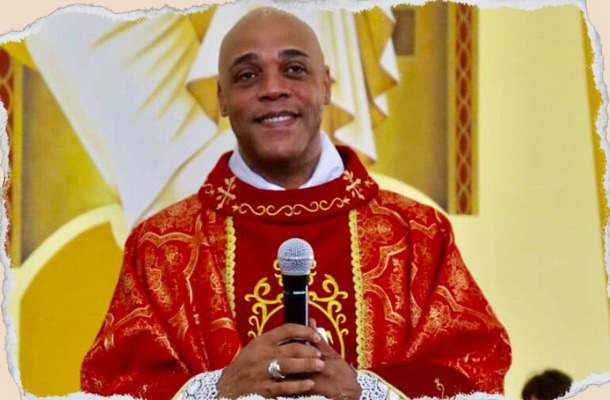 Padre Luciano Borges Basílio, pároco